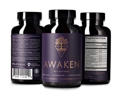 Awakened Alchemy Review - 3 Bottles of Awaken Nootropic Supplement