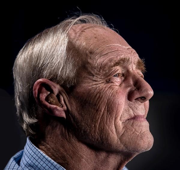 The Best Memory Supplements for Seniors - Elderly Man - Side Profile