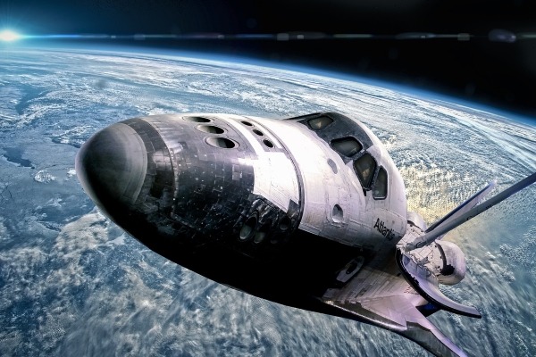 Space Shuttle Atlantis in Orbit