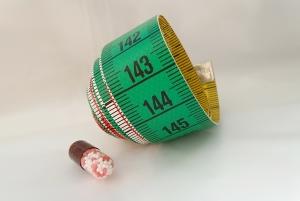 PEA for ADHD - Capsule and Measuring Tape