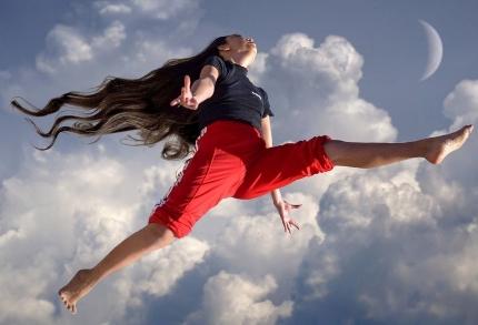 Is Alpha Lipoic Acid a Nootropic - Healthy Woman Leaping through the Air