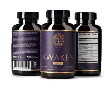 Mind Lab Pro and ADHD - 3 Bottles of Awaken Gold